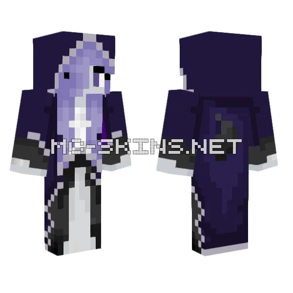 For Build Minecraft skin, front and back