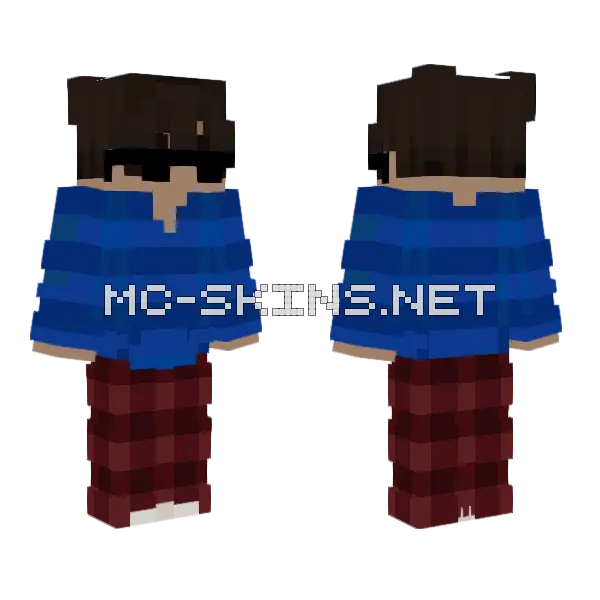 For Chococrispis301 Minecraft skin, front and back