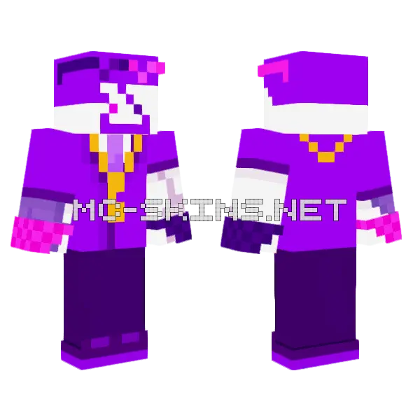For Gmod Bro Minecraft skin, front and back