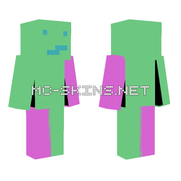 For Jakub Minecraft skin, front and back