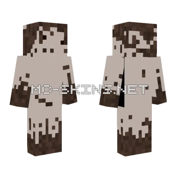 For My Sister Minecraft skin, front and back