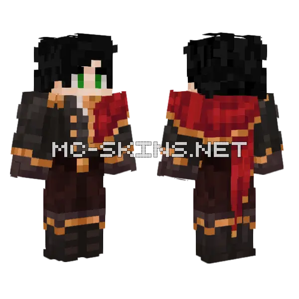 For My Use Only Minecraft skin, front and back