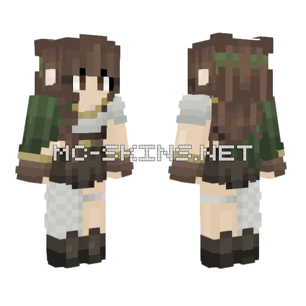 Forest Dweller Outfit, front and back