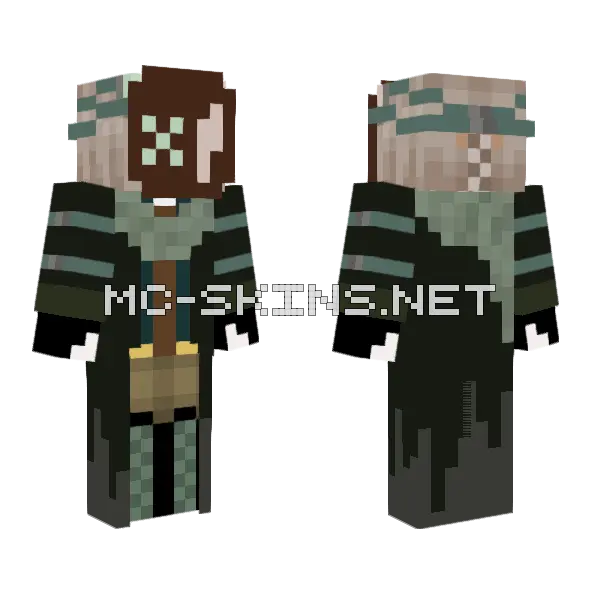 Forest Monster Skin Minecraft skin, front and back