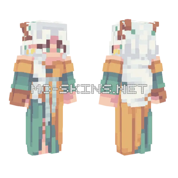 Forest Rivulets Ce Minecraft skin, front and back