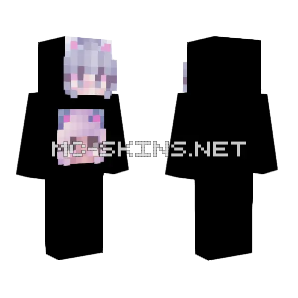 Forever Wild Pfpce Minecraft skin, front and back
