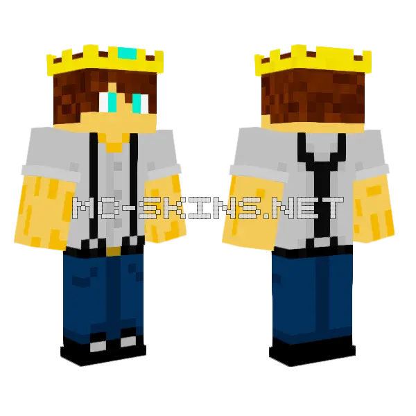Forsy Granjero Minecraft skin, front and back