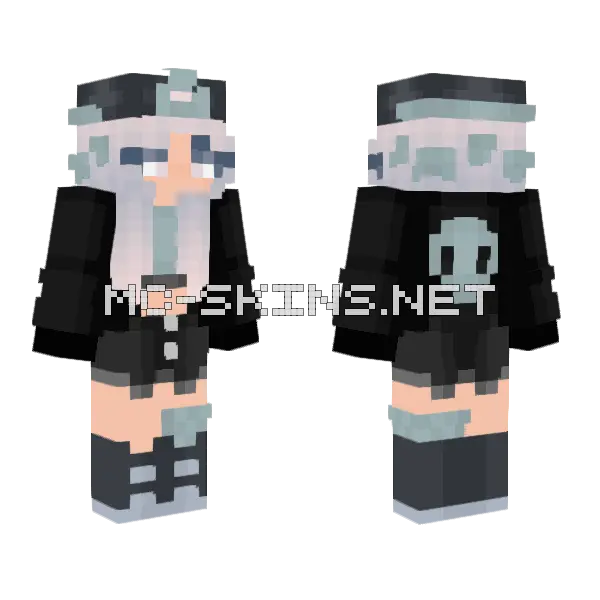 Founded Skin Minecraft skin, front and back