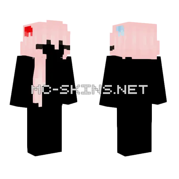 Fourth Of July Hb Minecraft skin, front and back