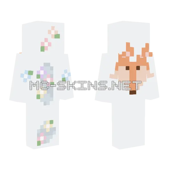 Fox Creature, front and back