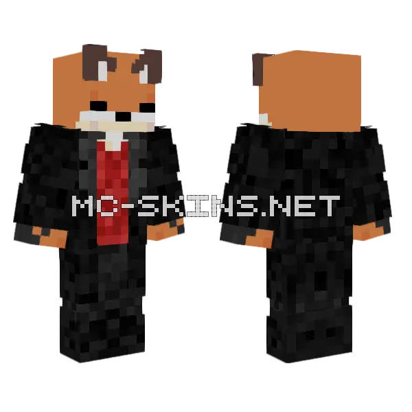 Fox Detective Suit, front and back