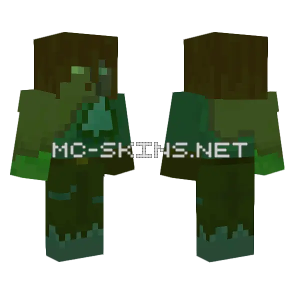 Frank Minecraft skin, front and back