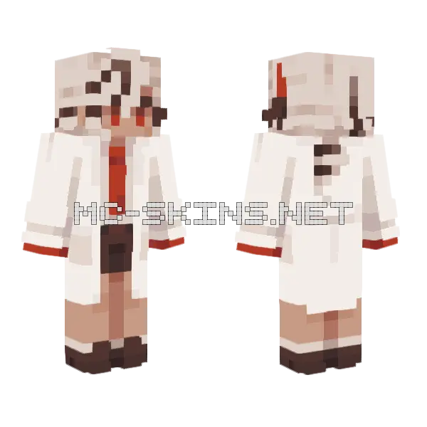 Frappe Cookie Ocsona Minecraft skin, front and back