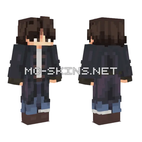 Freddiefts1 Casual Roleplay Minecraft skin, front and back