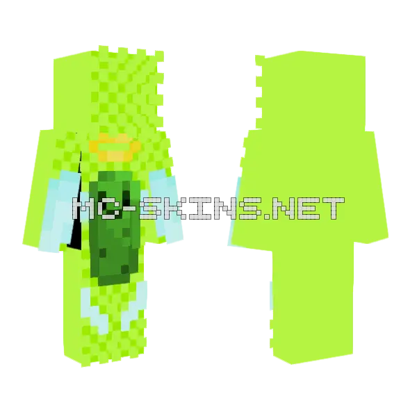 Free Pickle For Vtr09 Minecraft skin, front and back