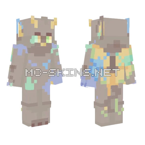 Freebie Custom Skin 4 Minecraft skin, front and back