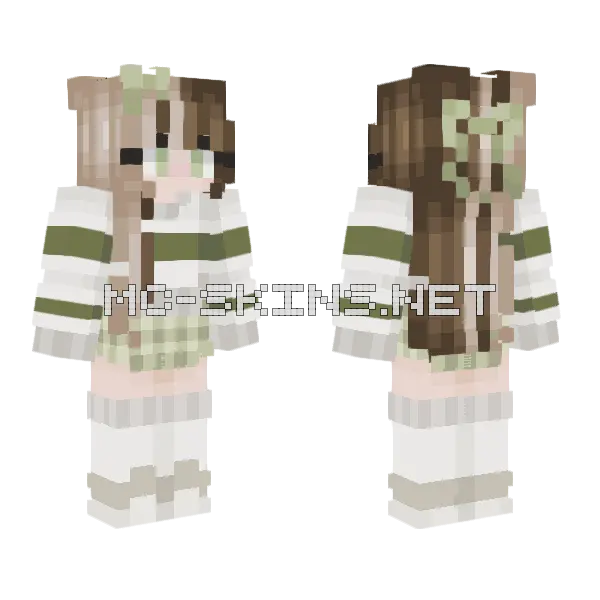 Freshman Season Minecraft skin, front and back