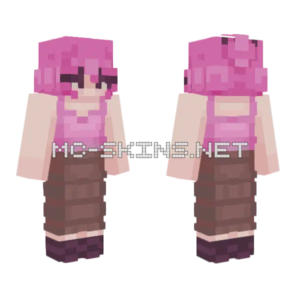 Freya Pipluplyv Artfight Revenge Minecraft skin, front and back