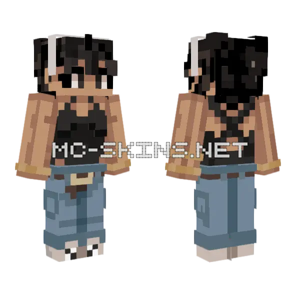 Friend Skin Minecraft skin, front and back