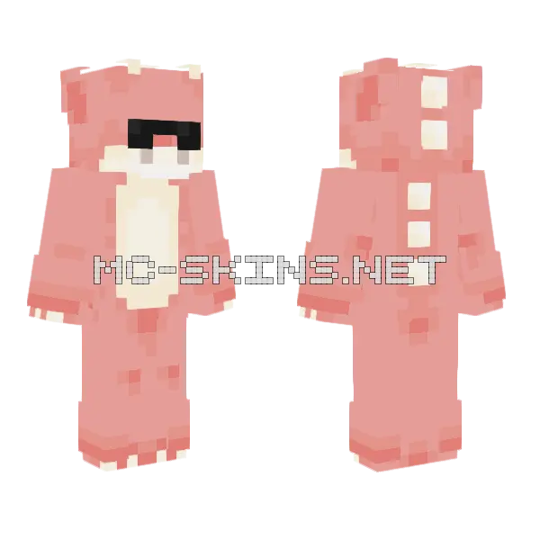 Friidolin Zu Cool Minecraft skin, front and back