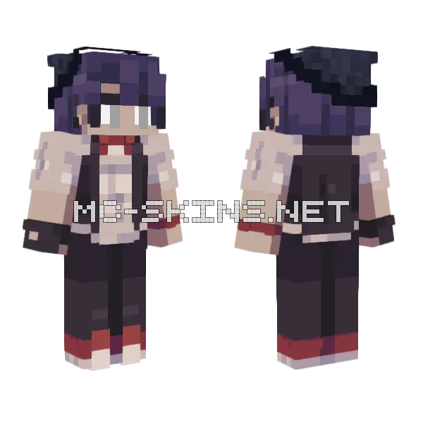 Fritz The Bat Boy Minecraft skin, front and back