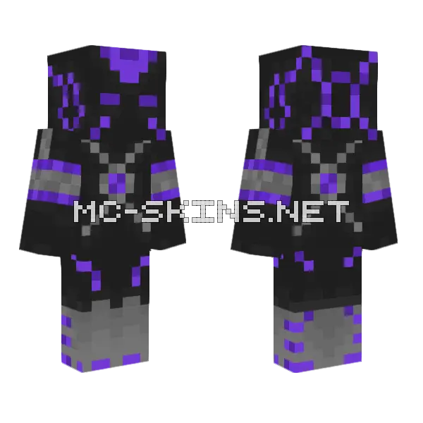 Frizzz Minecraft skin, front and back