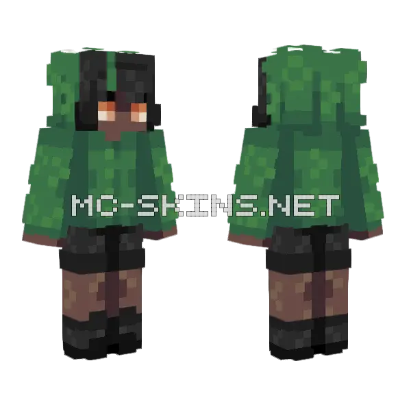 Frog Request Minecraft skin, front and back