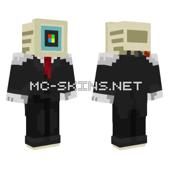 Frootloopd0g Minecraft skin, front and back