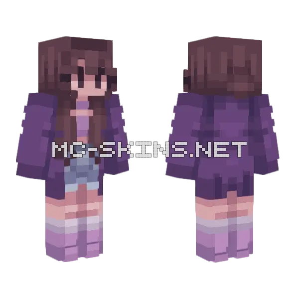 Fs Afternoon Mood Minecraft skin, front and back
