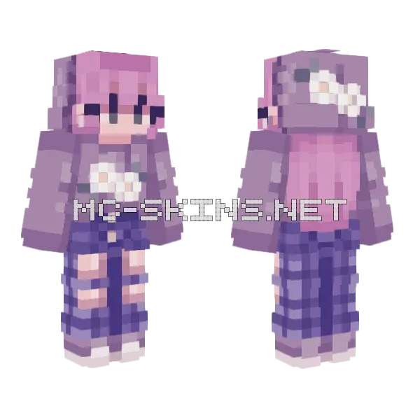 Fs Flower Estate Minecraft skin, front and back