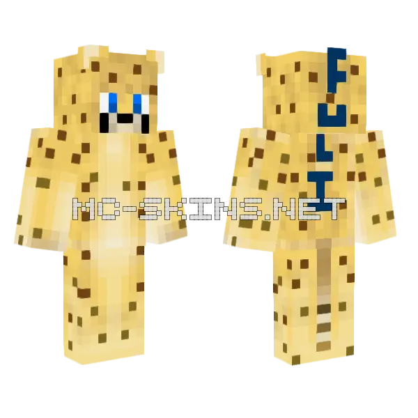Fuli Lion King 3iii Minecraft skin, front and back