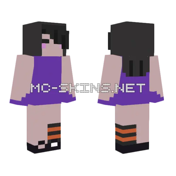 Full Moon New Persona Minecraft skin, front and back