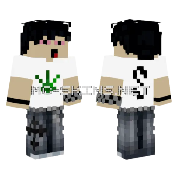 Fummi Fixed Minecraft skin, front and back