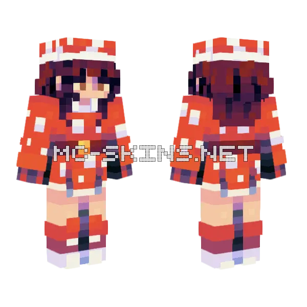 Fungal Infection RCE Minecraft skin, front and back