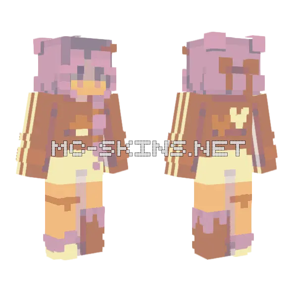 Fungi Rce Minecraft skin, front and back