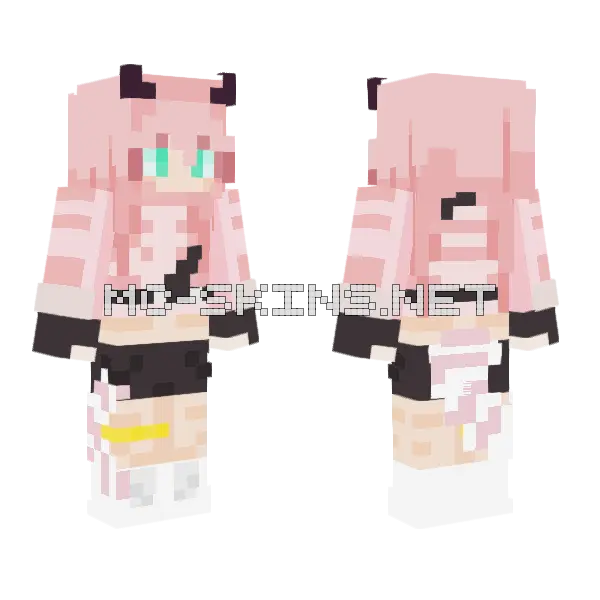 Funky Crab Turtle Minecraft skin, front and back