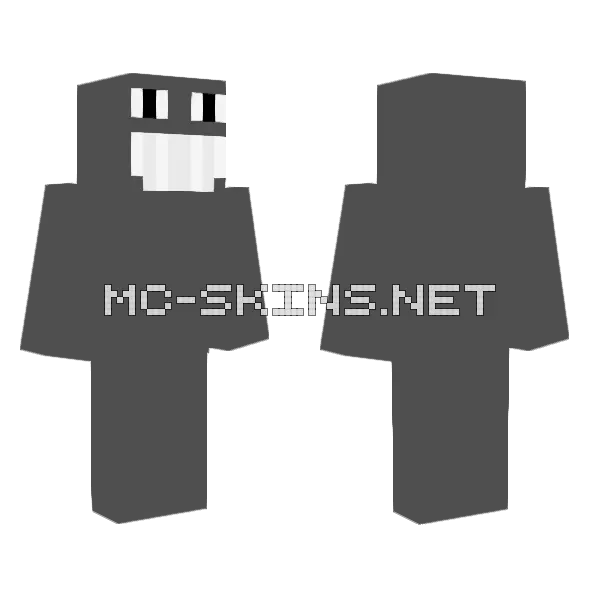 Funny Skin Minecraft skin, front and back