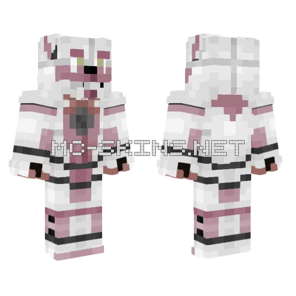 Funtime Foxy, front and back