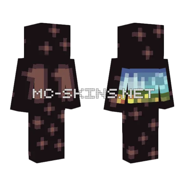 Future Tourney Round 11 Minecraft skin, front and back