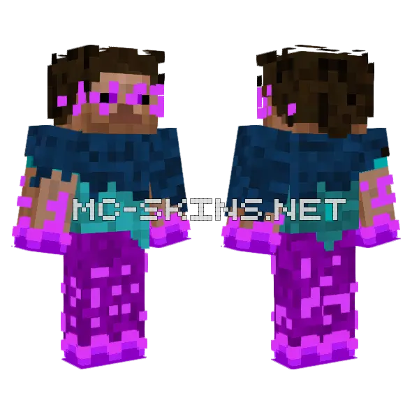 Futzi309 God Of Eternity Minecraft skin, front and back