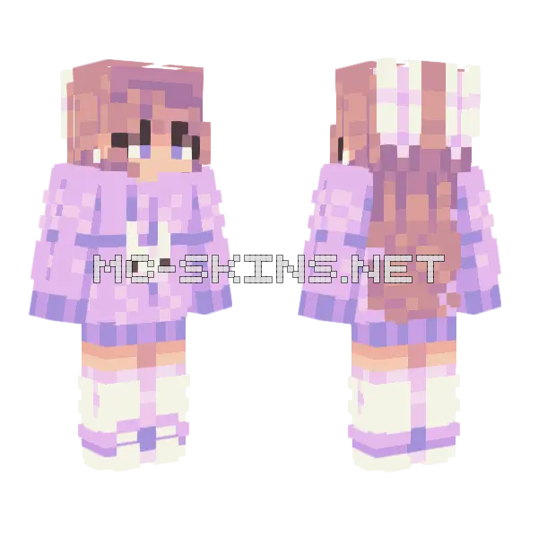 Fuzz Rce Minecraft skin, front and back