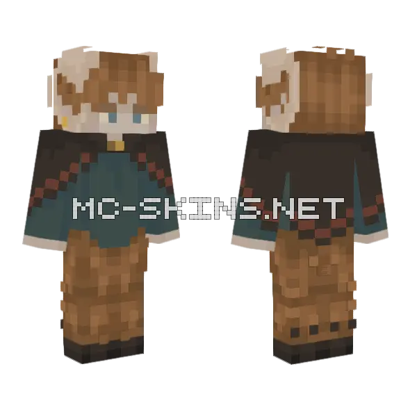 Fwddsefjiwefjwrv Minecraft skin, front and back