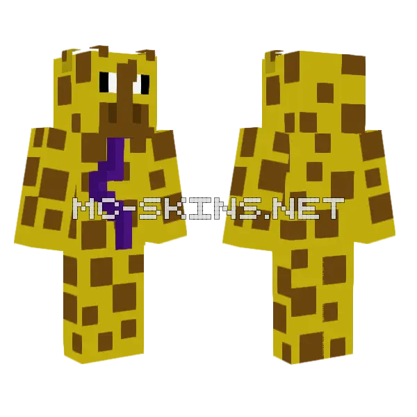 G Raffy Co Lab With Brother Metaknight13 Minecraft skin, front and back