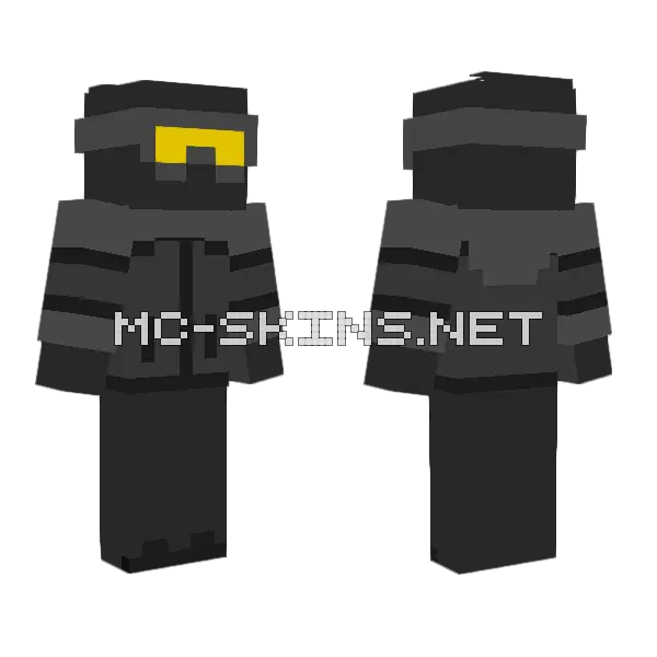 G0t Power Prodigy Minecraft skin, front and back