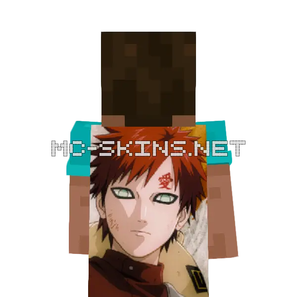 Gaara cape, outside and lining