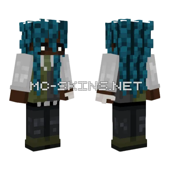 Gabriel Minecraft skin, front and back