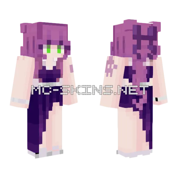 Gala Fixed X5 Minecraft skin, front and back