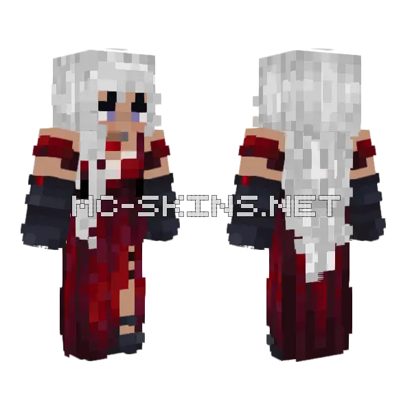 Gala Skin Minecraft skin, front and back
