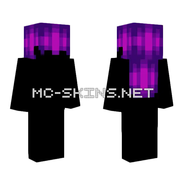 Galaxyhb Skin Minecraft skin, front and back