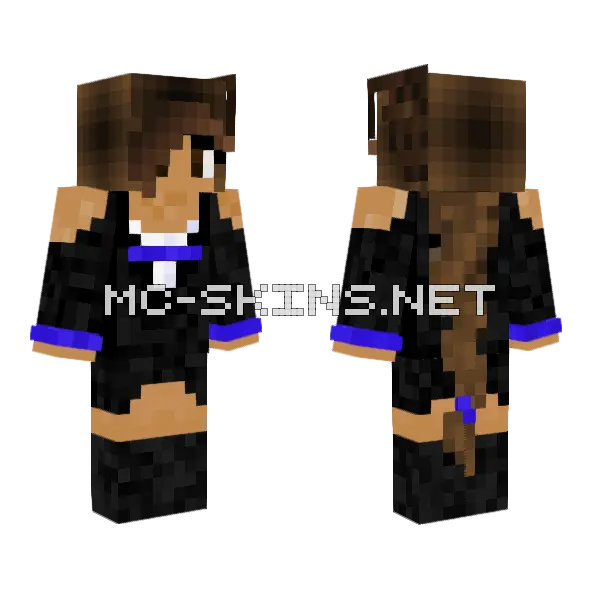 Galleta M Luto Minecraft skin, front and back